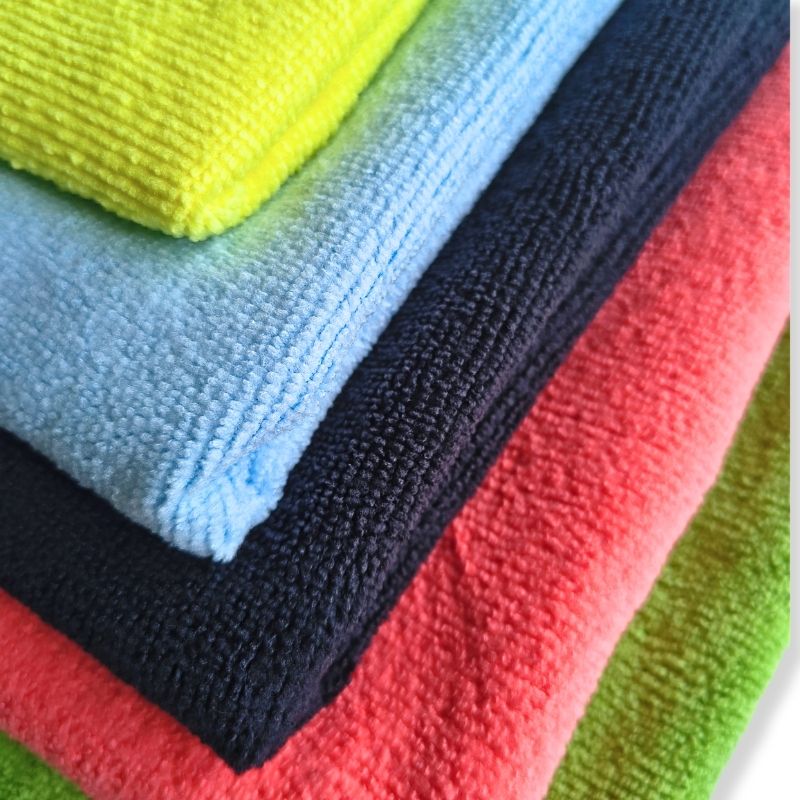 Premium Thick Microfibre Cleaning Cloth - Commercial Grade Dual-Sided Cloth