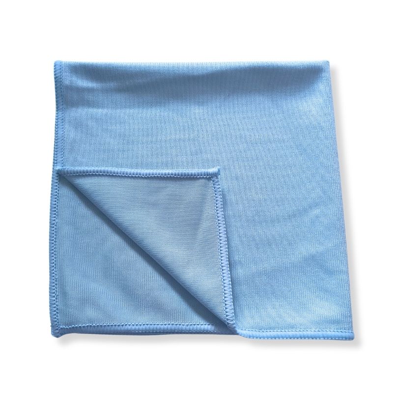 Premium Microfibre Glass Cleaning Cloth - Streak-Free Window & Mirror Cloth