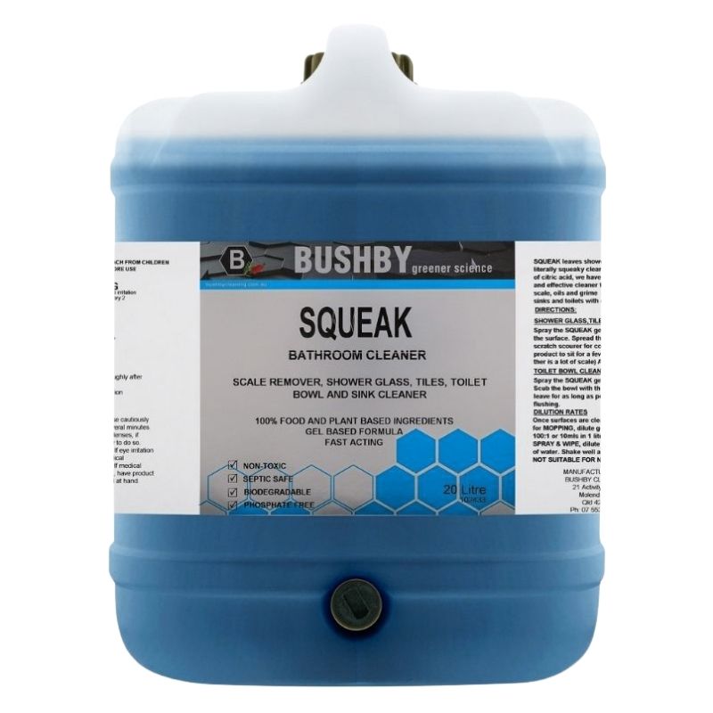 Squeak Gel Bathroom Cleaner Concentrate – Soap Scum & Calcium Remover