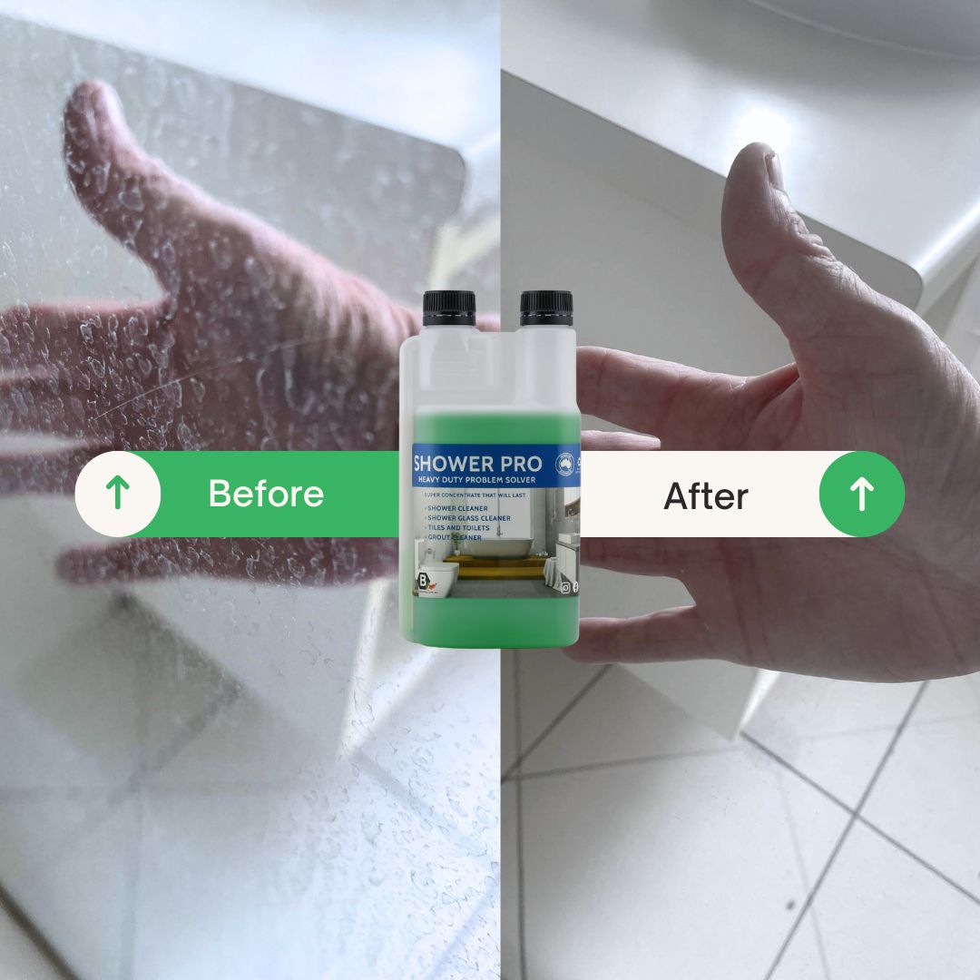 SHOWER PRO - Heavy-Duty Shower Toilet & Grout Cleaner