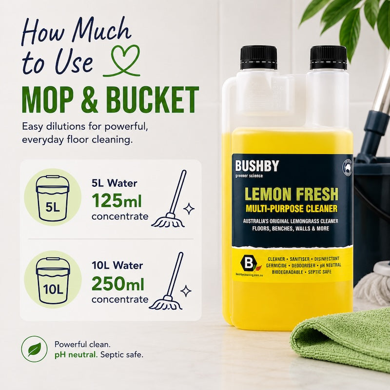 Lemon Fresh Surface Cleaner - Multipurpose Degreaser & Spray