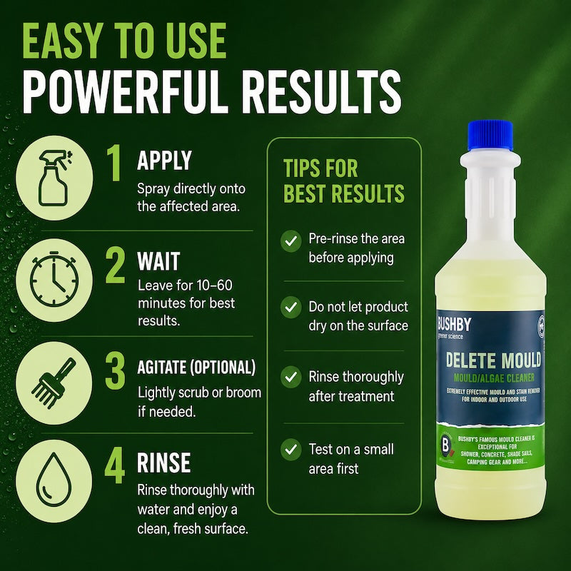Delete Mould - Fast Acting Mould Remover & Controller