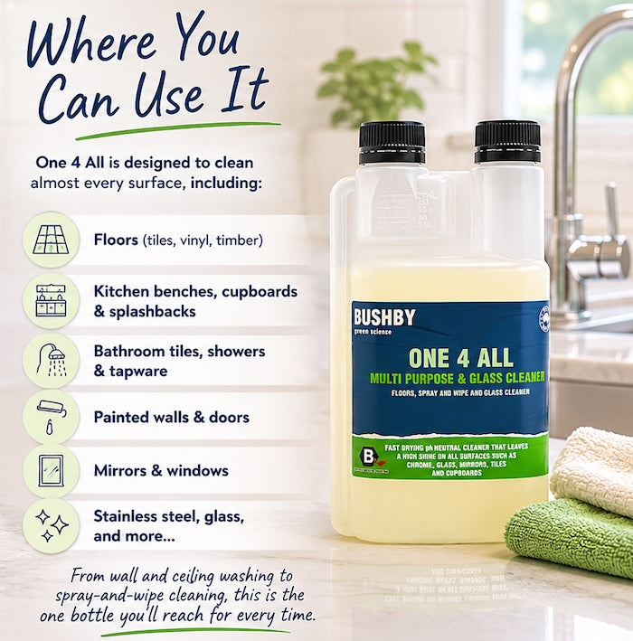 One 4 All Surface Cleaner - Streak Free Multipurpose Spray