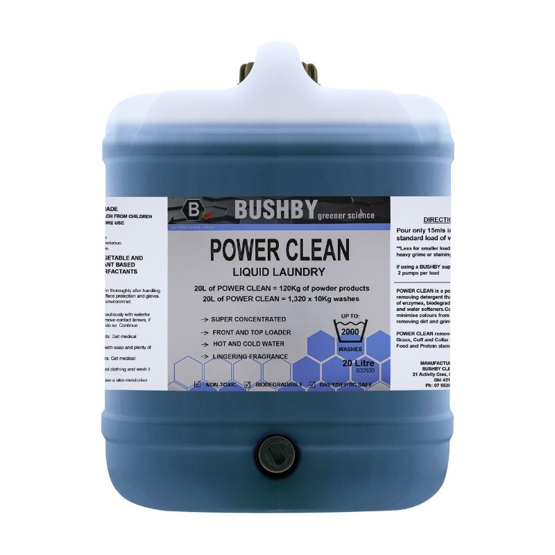 Power Clean – Super Concentrated Laundry Liquid