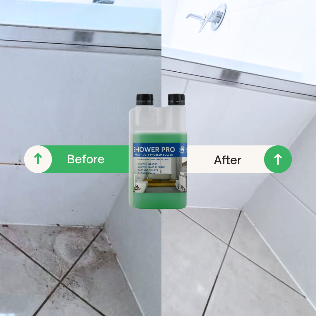 SHOWER PRO - Heavy-Duty Shower Toilet & Grout Cleaner