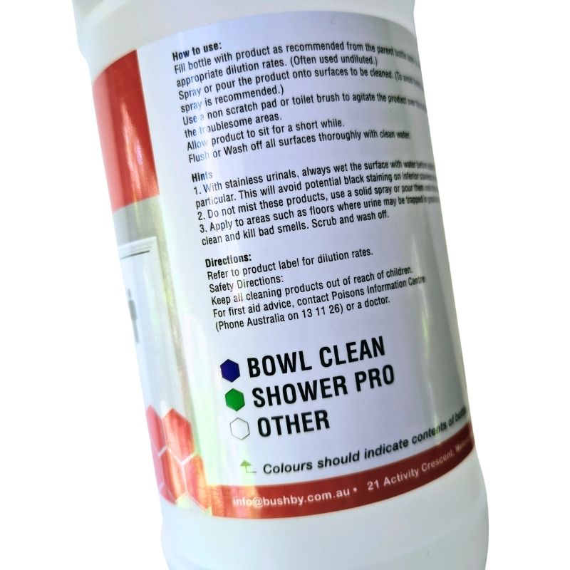 Toilet & Urinal Spray Bottle 750ml