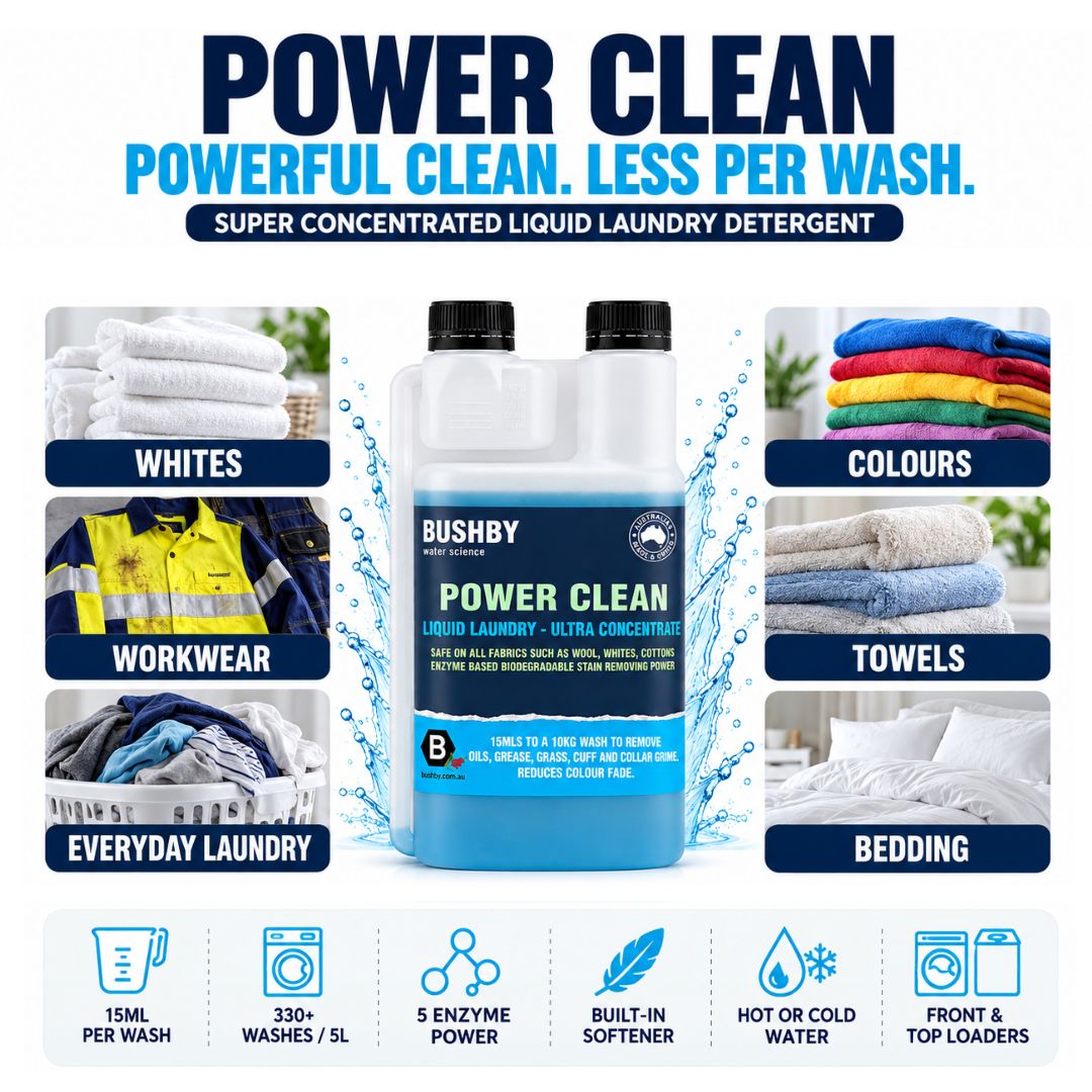Power Clean – Super Concentrated Laundry Liquid