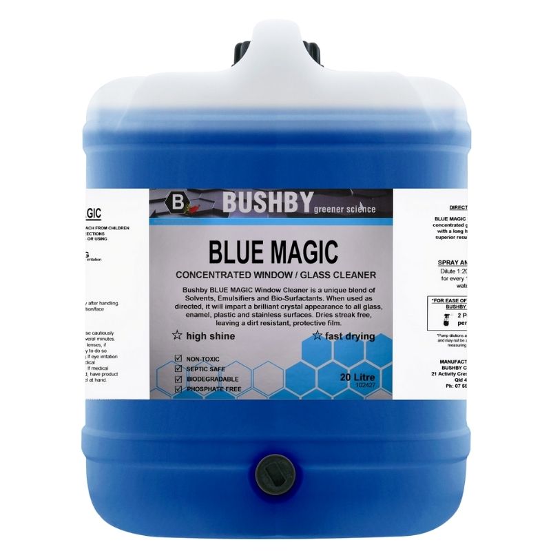 BLUE MAGIC – Streak-Free Glass & Surface Cleaner