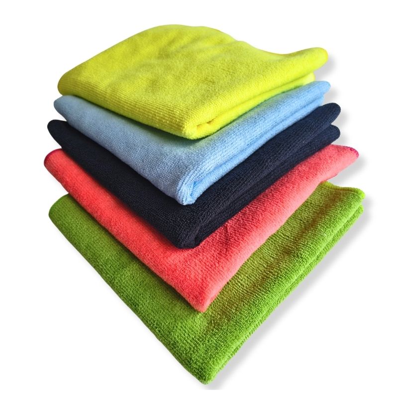 Premium Thick Microfibre Cleaning Cloth - Commercial Grade Dual-Sided Cloth