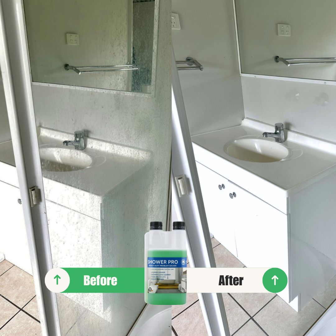 SHOWER PRO - Heavy-Duty Shower Toilet & Grout Cleaner