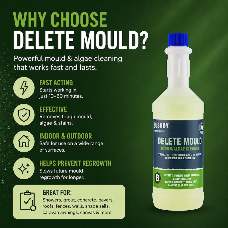 Delete Mould - Fast Acting Mould Remover & Controller