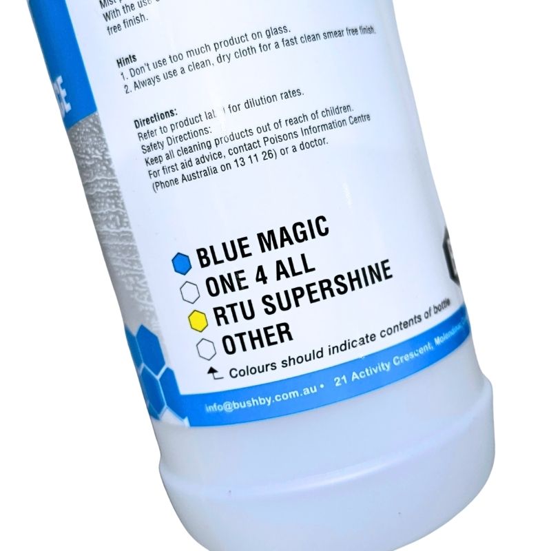 Glass & Shiny Spray Bottle 750ml