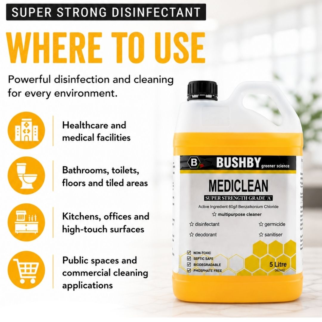 MEDICLEAN - Super Strong Disinfectant & Cleaner