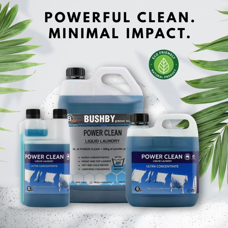Power Clean – Super Concentrated Laundry Liquid
