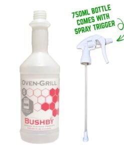 Oven grill spray bottle 750ml