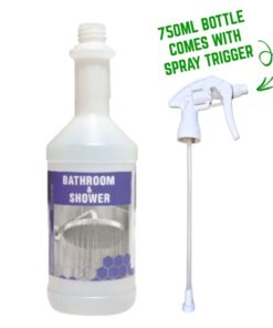bathroom and shower spray bottle 750ml