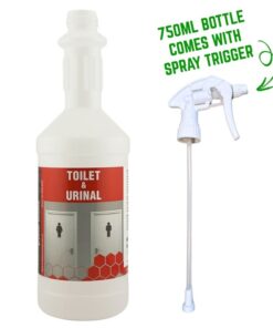 toilet and urinal spray bottle 750ml