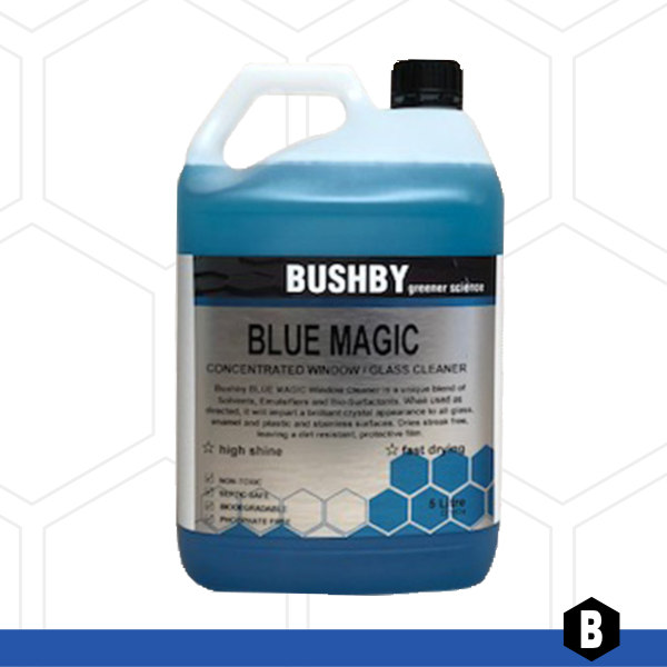 BLUE MAGIC - Concentrated Window and Glass Cleaner - Bushby Cleaning