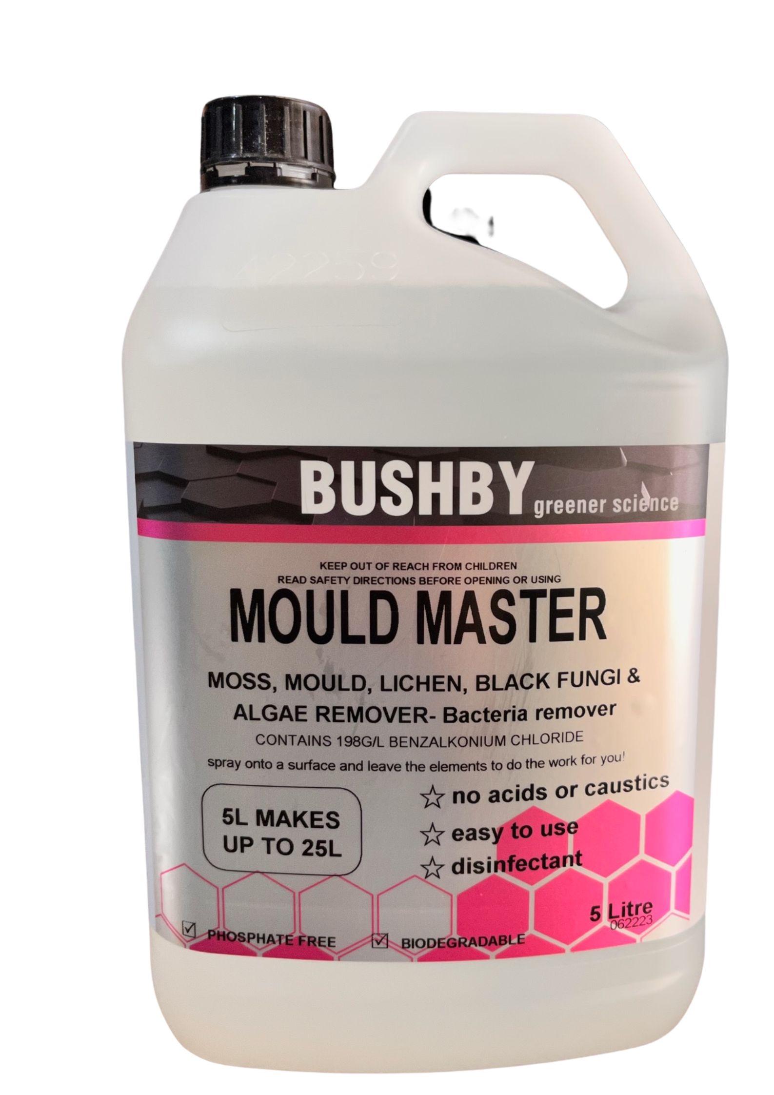 MOULD MASTER Indoor and outdoor mould remover for all surfaces